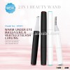 2 In 1 Beauty Wand (EP-201) Pen size with dual design heated eyelash curler and eye massager