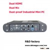 2 ethernet mini pc with qm87 chipset and 6 com