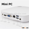 Small mini pc with Intel i3 4010U dual core 1.7GHz 15w CPU mini computer