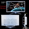 Cheap DIY all in one/PIO pc,32 inch LED monitor curved screen all in one pc case with motherboard an