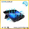 coolcold hot sale two fans laptop stand, portable cooling fan pad for notebook