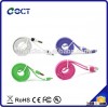 Rapid tranmission flat usb cable charging cable data cable for android phone