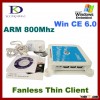 KINGDEL N380 Thin Client PC Station Terminal with ARM 800Mhz CPU, 32 Bit, Microphone, Touchscreen, W