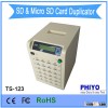 SD/micro SD card duplicator 1 master to 23 targets TS-123