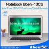 google play store free download 14 inch laptop factory price i7 8G ram 256G ssd notebook computer