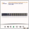 factory wholesale 1U rack mount USB PS2 16 port kvm switch