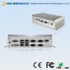 Industrial fanless mini PC,Intel Atom D2500 dual-core processor,2*RJ45,6*USB,6*RS232/RS485,,Mini-PCI