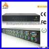 KVM High Speed Band 300 MHz 8 Port Ps2 KVM Switch For Controlling Eight (JD-K88P)
