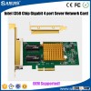 10/100/1000Mbps Intel I350 Gigabit Multi Port RJ45 PCI-E X4 Sever Lan Card