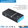 Hot Smart projector wifi pico mobile projector with battery Android OS CPU quad-core GPU Octa-core O