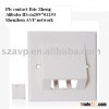 desktop and Network Faceplate