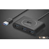 USB 2.0 Hub 4 Ports Speed 5Gbps for PC laptop with OTG function for Samsung Note3 and S5.