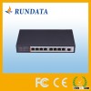 100Mbps mini industrial 8 port poe switch 48v with 2 gigabit uplink IEEE802.3af pcb board