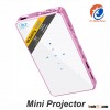 Home theater business use DLP portable handheld pocket projector 854*480 wifi 3D 1080p airplay LED m