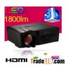 ATCO CT37 1800Lumens HD HDMI Digital Multimedia 3D LED USB Mini game Projector Projetor beamer for h