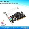 High quality 4 channel cmi8738 mini pci sound card