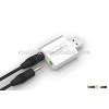 Aluminum USB External Stereo Sound Adapter