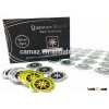 Quantum science scalar quantum shield in golden & silver color