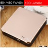 Best selling 2016 Mini Portable 100 Lumens HD 1080P Multimedia DLP RGB Outdoor Projector