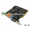 8 channel PCI sound card CHIPSET8768 2 OPTICAL PORT