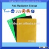 Factory wholesale high quality 100% eco-friendly anti-radiation mobile phone sticker