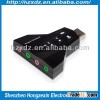 Hot sale Sound card Audio Adapter 7.1 channel USB Sound Card good quality