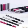 Slim Universal Capacitive Touch Screen Stylus Pen With 360 Degree Rotation Visual Transparent Disc R