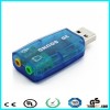 External USB 2.0 sound card 5.1 sound channel 3D sound card