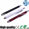 2016 New metal click conducting fibre stylus pens for iPad,conductive fabric styluspen touch pen for