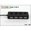 8.3*3*1.8 CM Seperate Switch LED Indicator Cheap 4 Port 2.0 USB Hub