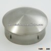 Stainless steel railing end cap