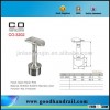 stainless steel glass balcony balustrade support CO-3202
