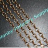 pop 12mm hook link bright brown aluminum chain fly screen