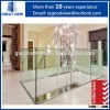 304 / 316 mirror surface stainless steel frameless glass balcony balustrade