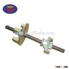 Adjustable formwork tie rod with wing nut