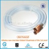 PVC soft 1/2" flexible soft siphon hose with copper