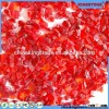 2016 new deep red building glass dome,opaque building glass for terrazzo