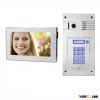 Capture pictures, code access wired 7 inch villa video door entry system