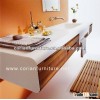 High quality solid surface Corian bathroom vanity
