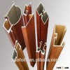 Decorative wood grain contact paper transfer foil for aluminum profile like Doors by vacuum heat tra