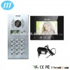 Handsfree 7 inch 4 wire villa video door phone intercom with HD Color camera