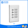HVAC AIR ZONE TOUCH PAD AND AIR CONDITIONING CONTROL