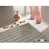 Grade one floor heating system with CCC