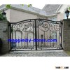 Wrought Iron Garden Main Gate Designs for Exterior Entry steel exterior door