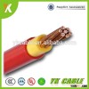 Different types of electric wire and cable 16mm 10mm flexible electrical wire names