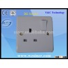 BS 13A Electrical One Gang Wall Switch and Socket White Bakelite Best Sell Factory Price