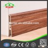 Building Material Wood Grain Classical Waterproof PVC Wall Baseboard