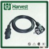 European ac power plug polarity cords