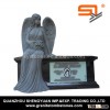 granite angel tombstone