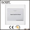Fashion Design IVOR Hotel RFID Card Energy Saver Key Card Power Switch Insert Magnetic Card SK-ES230